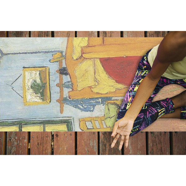 The Bedroom in Arles (Van Gogh 1888) Yoga Mats - LIFESTYLE
