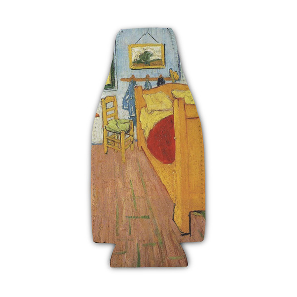 The Bedroom in Arles (Van Gogh 1888) Zipper Bottle Cooler - Set of 4 - Front