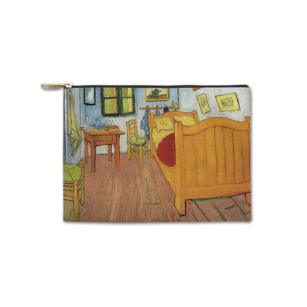 Custom The Bedroom in Arles (Van Gogh 1888) Zipper Pouch - Small - 8.5"x6"