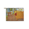 The Bedroom in Arles (Van Gogh 1888) Zipper Pouch Small (Front)