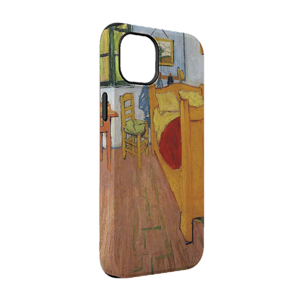 Custom The Bedroom in Arles (Van Gogh 1888) iPhone Case - Rubber Lined - iPhone 14