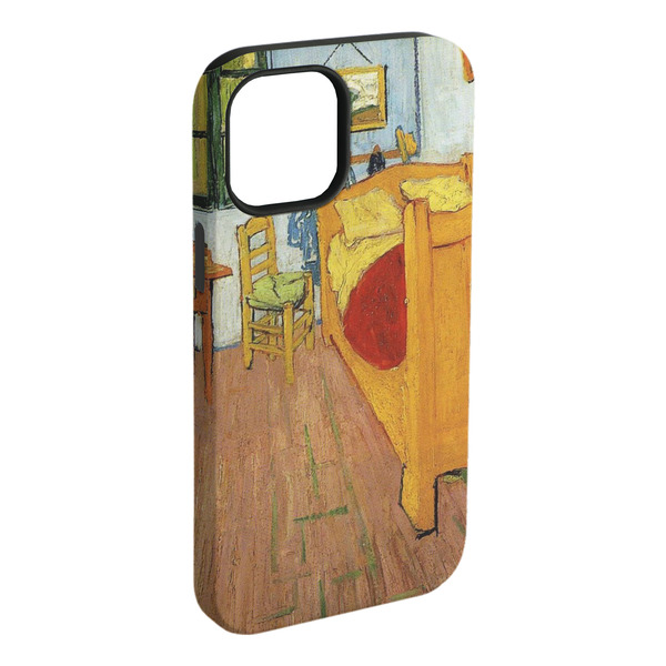 Custom The Bedroom in Arles (Van Gogh 1888) iPhone Case - Rubber Lined - iPhone 15 Plus