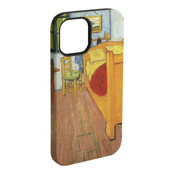 Custom The Bedroom in Arles (Van Gogh 1888) iPhone Case - Rubber Lined