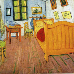 The Bedroom in Arles (Van Gogh 1888)