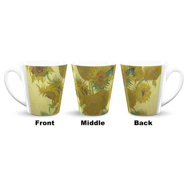 Sunflowers (Van Gogh 1888) 12 Oz Latte Mug - Approval