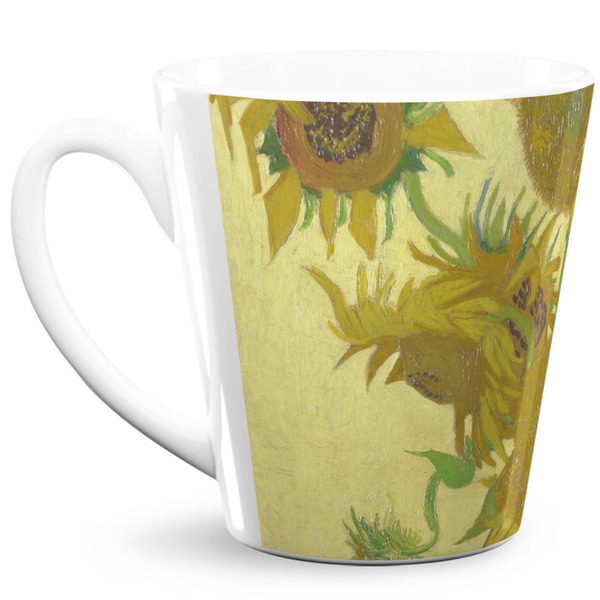 Custom Sunflowers (Van Gogh 1888) 12 Oz Latte Mug