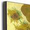 Sunflowers (Van Gogh 1888) 12x12 Wood Print - Closeup
