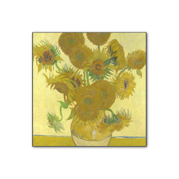 Custom Sunflowers (Van Gogh 1888) Wood Print - 12x12