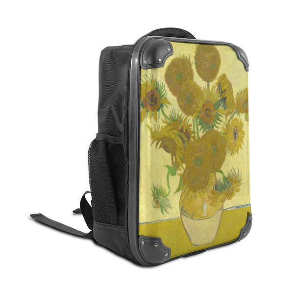Sunflowers (Van Gogh 1888) 15" Backpack - ANGLE VIEW