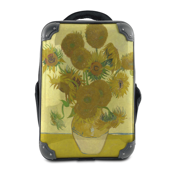Custom Sunflowers (Van Gogh 1888) 15" Hard Shell Backpack