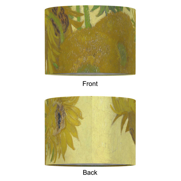 Sunflowers (Van Gogh 1888) 16" Drum Lampshade - Approval (Fabric)