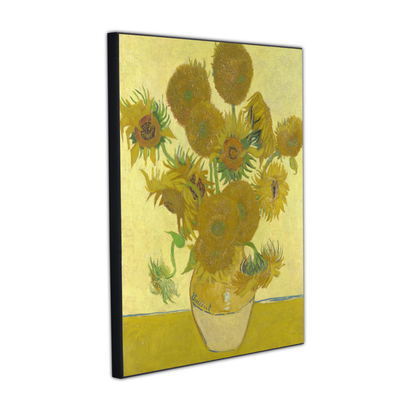 Sunflowers (Van Gogh 1888) 16x20 Wood Print - Angle View
