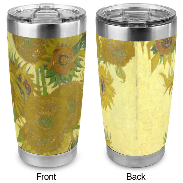 Sunflowers (Van Gogh 1888) 20oz SS Tumbler - Full Print - Approval