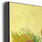 Sunflowers (Van Gogh 1888) 20x24 Wood Print - Closeup