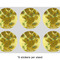 Sunflowers (Van Gogh 1888) 3" Multipurpose Round Labels - Sheet
