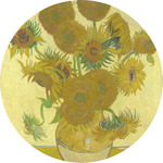 Sunflowers (Van Gogh 1888) 3" Multipurpose Round Labels