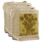 Sunflowers (Van Gogh 1888) 3 Reusable Cotton Grocery Bags - Front View