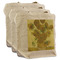 Sunflowers (Van Gogh 1888) Reusable Cotton Grocery Bags - Set of 3