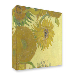 Sunflowers (Van Gogh 1888) 3 Ring Binder - Full Wrap - 2"