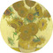 Sunflowers (Van Gogh 1888) 5" Multipurpose Round Label - Single Sticker