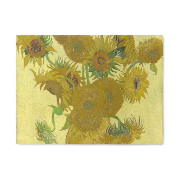 Custom Sunflowers (Van Gogh 1888) Area Rug