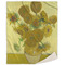 Sunflowers (Van Gogh 1888) 50x60 Sherpa Blanket