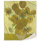 Sunflowers (Van Gogh 1888) Sherpa Throw Blanket