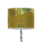 Sunflowers (Van Gogh 1888) 8" Drum Lampshade - ON STAND (Poly Film)