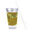 Sunflowers (Van Gogh 1888) Acrylic Tumbler - Full Print - Front straw out