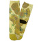 Sunflowers (Van Gogh 1888) Adult Crew Socks - Single Pair - Front and Back