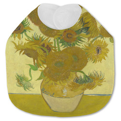 Sunflowers (Van Gogh 1888) Jersey Knit Baby Bib