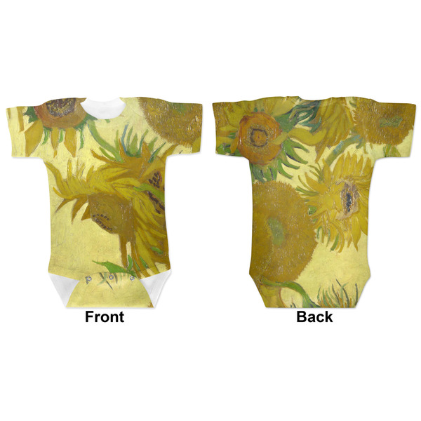Sunflowers (Van Gogh 1888) Baby Bodysuit Approval