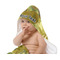 Sunflowers (Van Gogh 1888) Baby Hooded Towel on Child