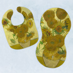 Sunflowers (Van Gogh 1888) Baby Bib & Burp Set