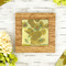 Sunflowers (Van Gogh 1888) Bamboo Trivet with 6" Tile - LIFESTYLE