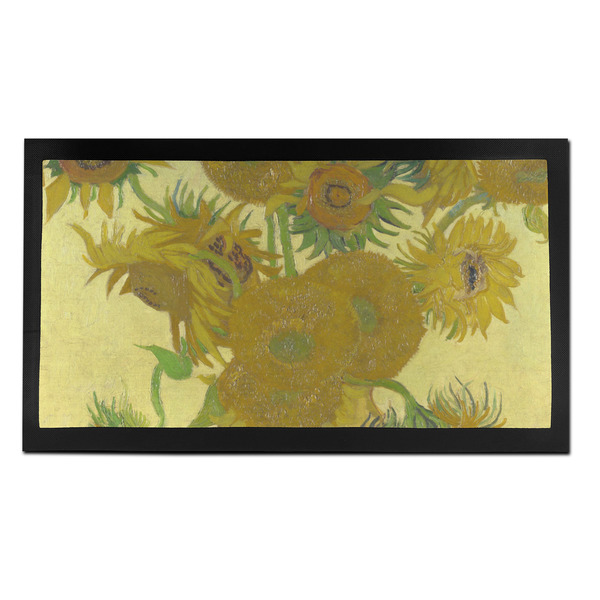 Custom Sunflowers (Van Gogh 1888) Bar Mat - Small
