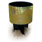 Sunflowers (Van Gogh 1888) Black Beach Spiker Drink Holder