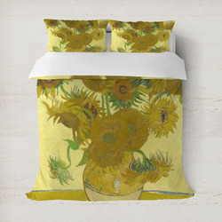 Sunflowers (Van Gogh 1888) Duvet Cover Set - Full / Queen
