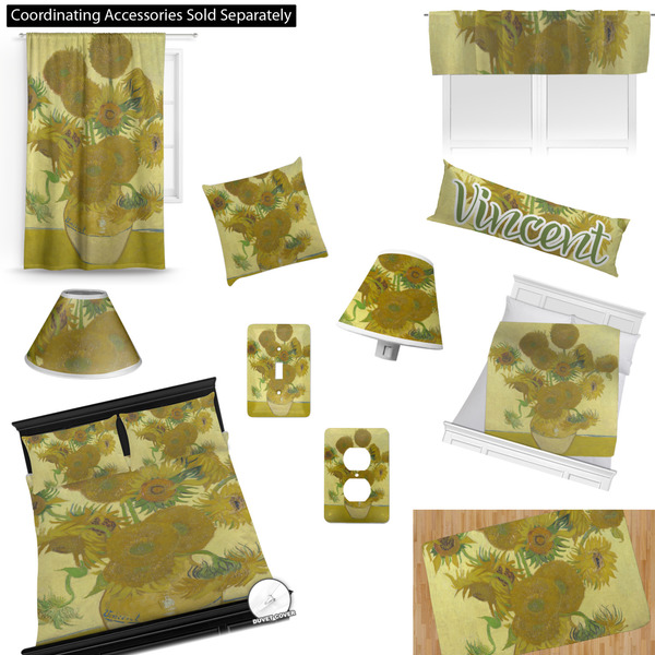 Sunflowers (Van Gogh 1888) Bedroom Decor & Accessories
