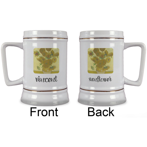 Sunflowers (Van Gogh 1888) Beer Stein - Approval
