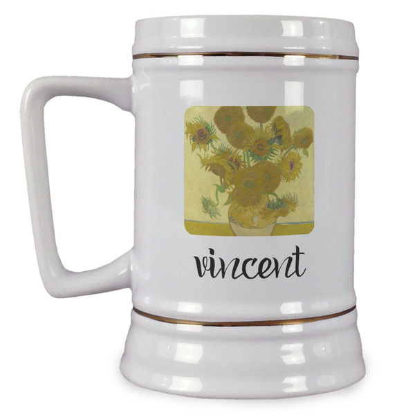 Custom Sunflowers (Van Gogh 1888) Beer Stein