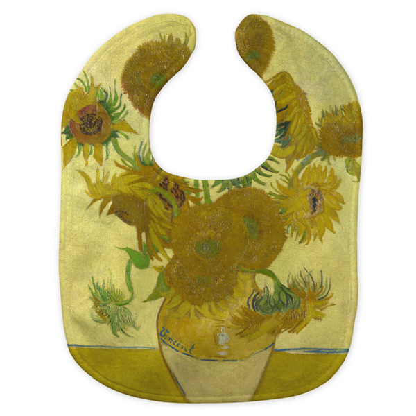 Sunflowers (Van Gogh 1888) Bib - Velour - Flat Approval