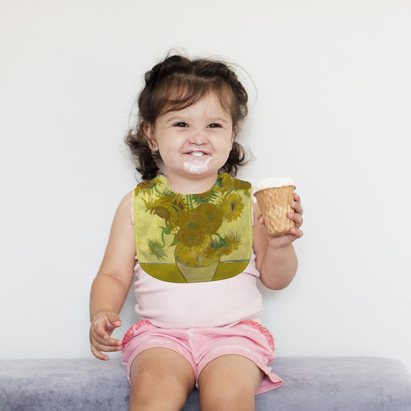 Sunflowers (Van Gogh 1888) Bib - Velour - Lifestyle - Girl