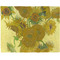 Sunflowers (Van Gogh 1888) Burlap Placemat