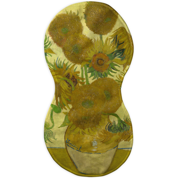 Sunflowers (Van Gogh 1888) Burp Peanut Shaped Flat