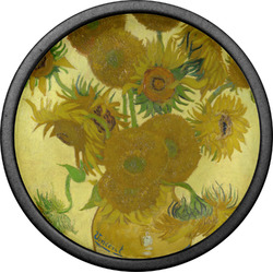 Sunflowers (Van Gogh 1888) Cabinet Knob (Black)