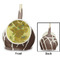 Sunflowers (Van Gogh 1888) Cake Pops - Front & Back View