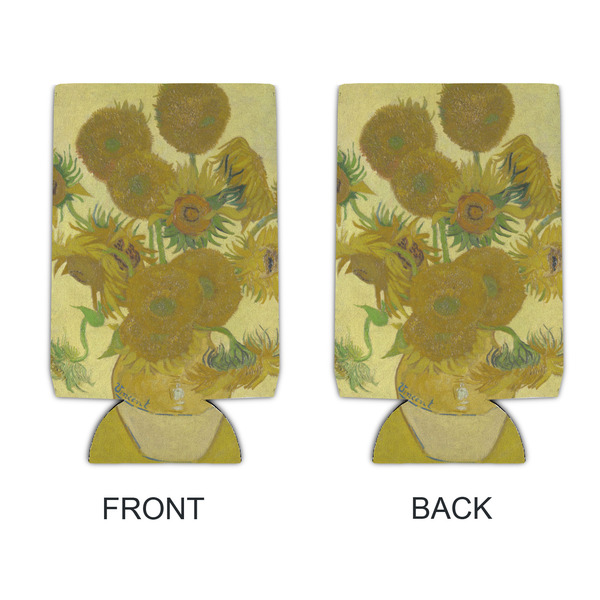 Sunflowers (Van Gogh 1888) Can Cooler - 16oz - Front & Back