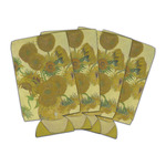 Sunflowers (Van Gogh 1888) Can Cooler (16 oz) - Set of 4