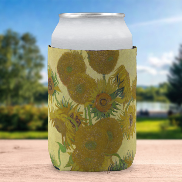 Sunflowers (Van Gogh 1888) Can Cooler - Standard 12oz - In Context